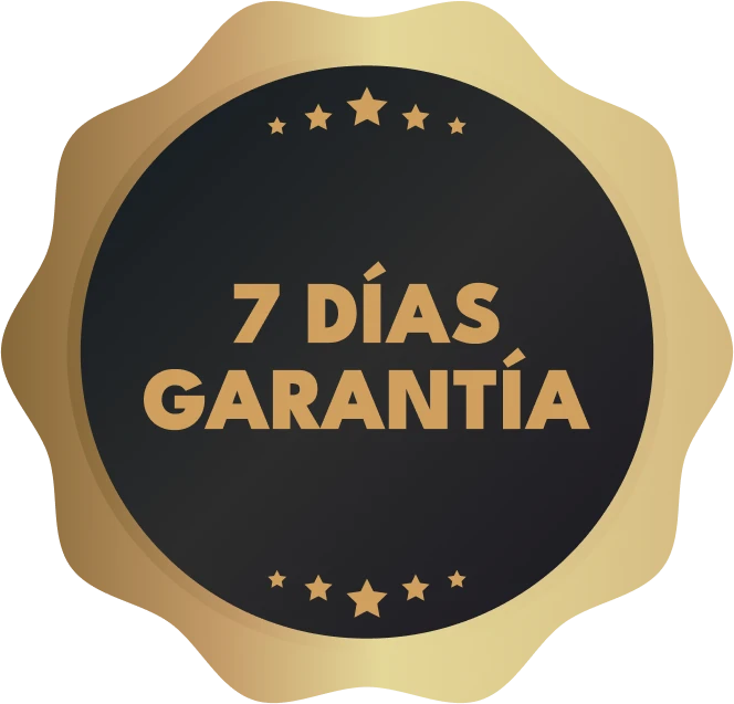7 d&iacute;as de Garant&iacute;a